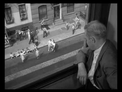 The Naked City-Girls skipping rope street scene 1947