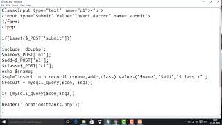 PHP: Insert data to MySQL using PHP