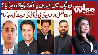 PMLN Organizational Position Upheaval | Reason Behind Fazlur Rehman’s Support For PTI? | News Wise