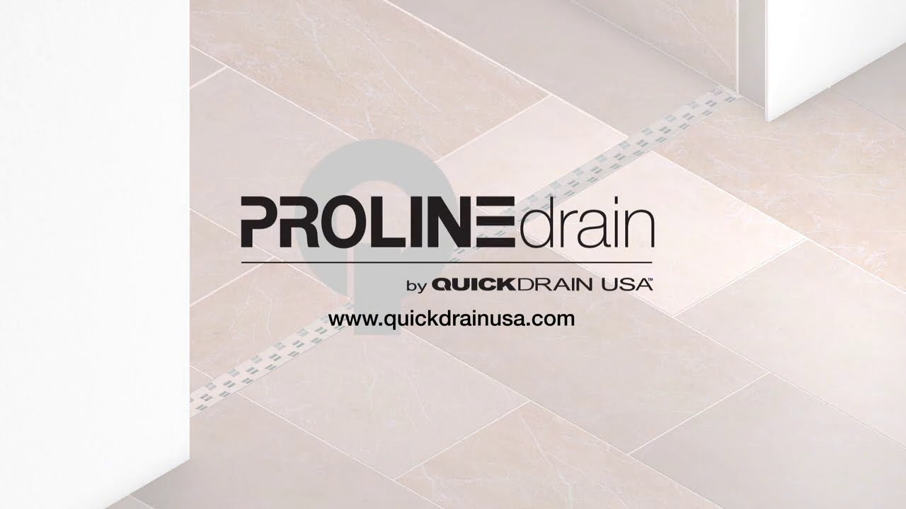 Proline Linear Shower Drain