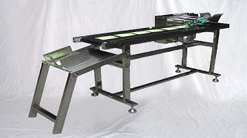 automatic paging machine card paper pager equipment linear type 直列式分頁機配套貼標機