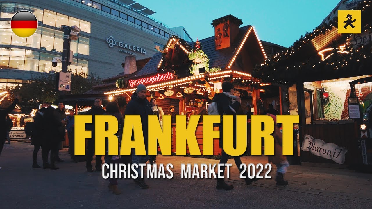Frankfurt Christmas Market | Weihnachtsmarkt 2022 - YouTube