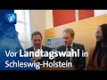 Am 8. Mai wählt Schleswig-Holstein einen neuen Landtag - in Umfragen legt die CDU zu