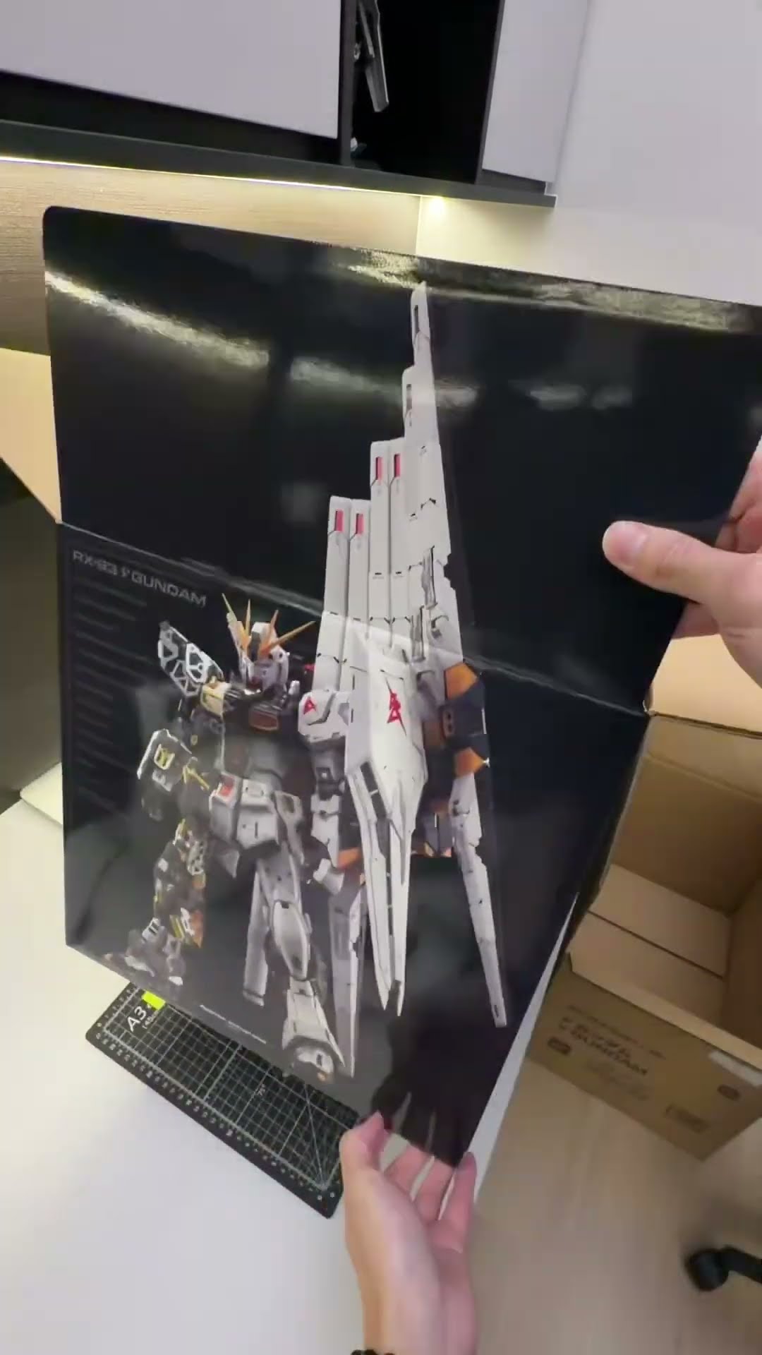 PG Unleashed RX-93 v Gundam. Finally. Quick unboxing. - YouTube