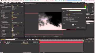 Tutoriel Adobe Affter-Effects nuages qui bougent