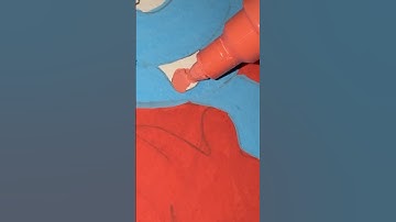 I made TIMBER SMURF in 19 sec! Smurfs Movie Drawing 2025 #shorts