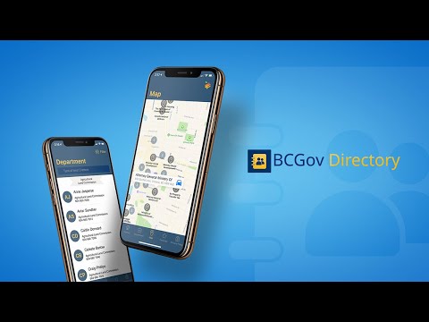 BC Government Directory App Demo