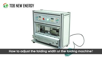 Lithium Ion Battery Pouch Cell Edge Folding Machine