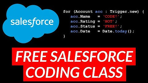 FREE Salesforce Coding Class (all April 2021!)
