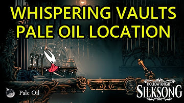 Hollow Knight Silksong Whispering Vaults Pale Oil Location and Whispering Vaults Box Puzzle Solution