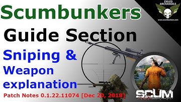 SCUM - Guide - Sniping