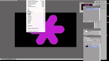 Photoshop CC  -- Trees and custom shapes tutorial