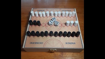 Ludus Duodecim Scriptorum The Board Game