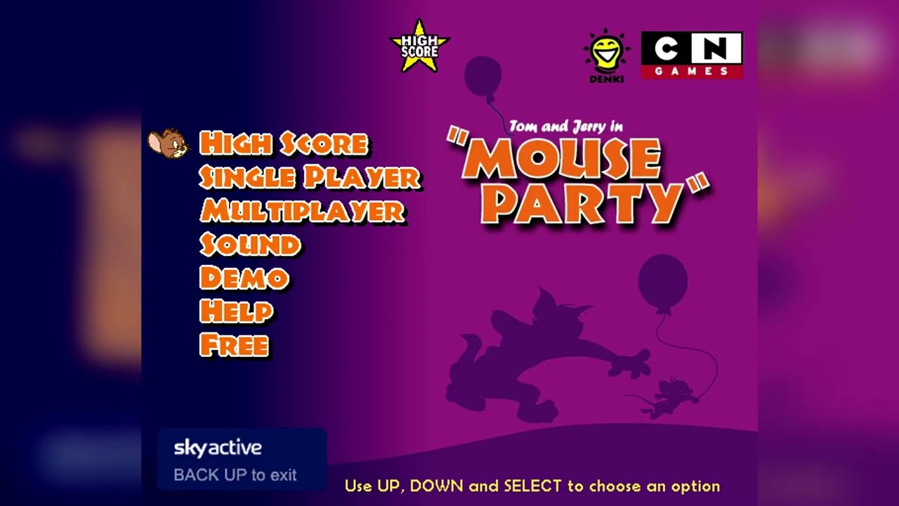 CBBC Tom & Jerry Mouse Party   Sky Gamestar Main Theme Soundtrack OST BGM   Made with Clipchamp 1
