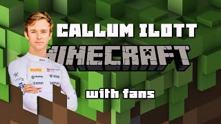 Callum Ilott plays MINECRAFT with fans screenshot 2