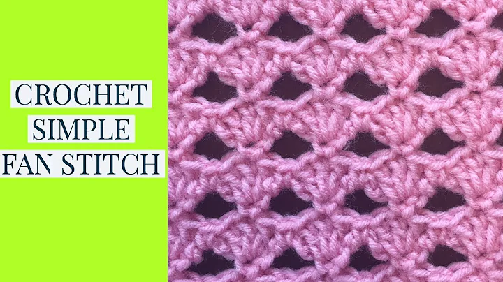 Learn to Crochet Simple Fan Stitch