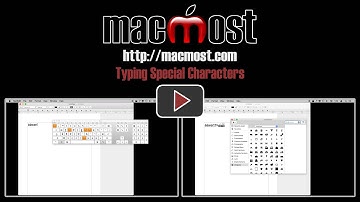 Typing Special Characters (#1057)