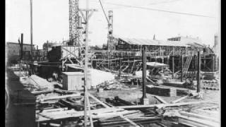 Construction of the Bates Mill building No. 5, 1912-14