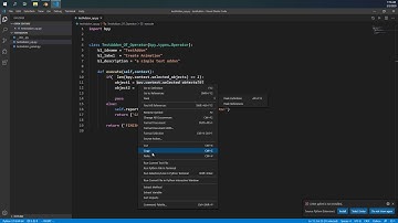 How to create a simple python  addon in blender 2.8 using Operator & Panel