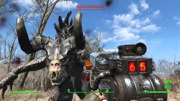 Fallout 4- Deathclaws Attack Settlement