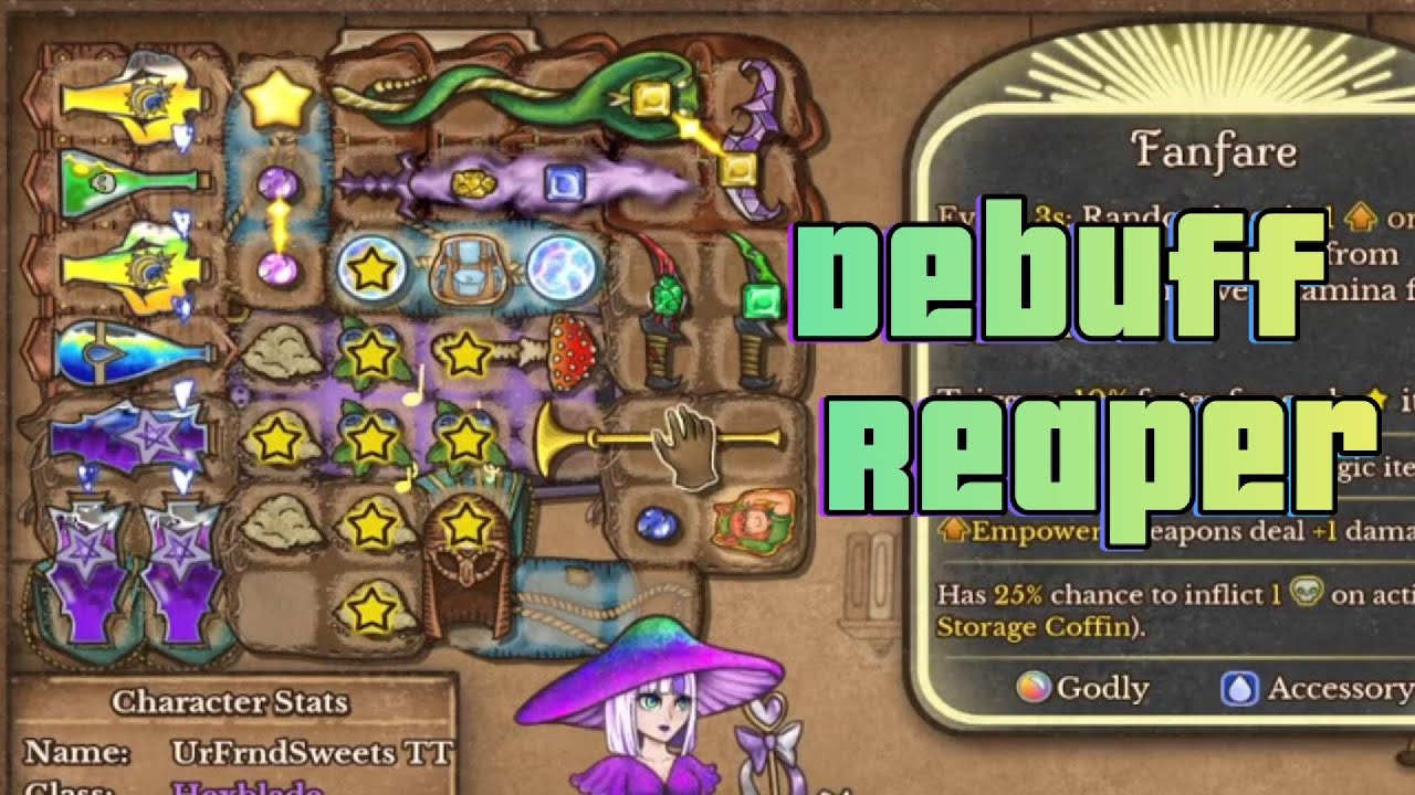 Debuff Reaper Prevails [Backpack Battles] - YouTube