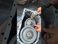 ZF Gearbox Complete Fitting Process 🔧 Heavy Transmission Work #shorts #gearbox