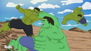 Part 3/HULK VS HULK VS HULK/Smash clash/Flipaclip fights animation.