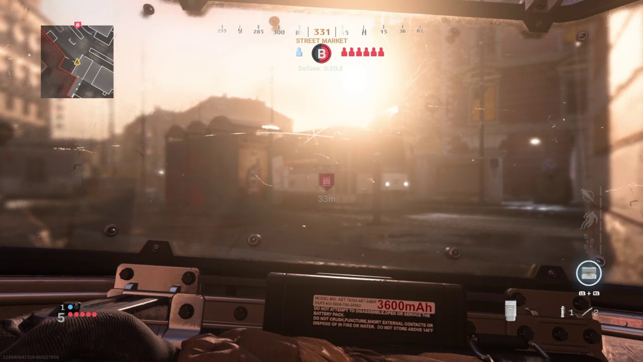 Modern Warfare bomb planted theme