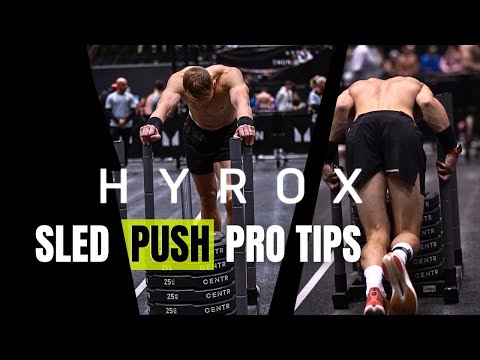 hyrox sled push tips to smash your hyrox pb