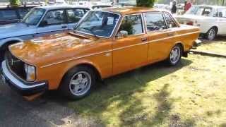 Volvo 244 Gl Orange In Excellent Condition