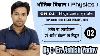 Ch 01 || Electric Charge and field || Quantization and Conservation of Charge | 12th, IIT | Lec - 02