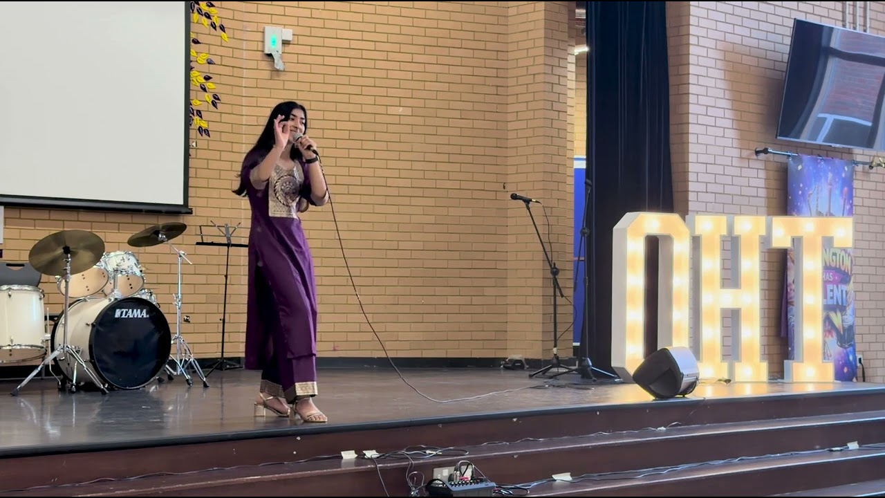Mera Dholna | Live at Orpington Has Talent (OHT) | Aadya Rajwanshi