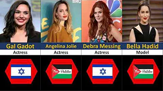 FAMOUS CELEBRITIES WHO SUPPORT ISRAEL / PALESTINE