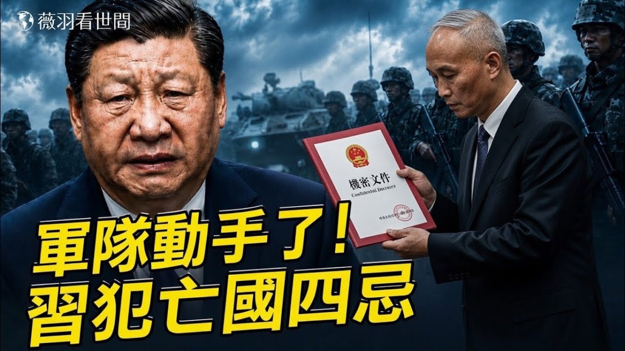 蔡奇密報習近平，中南海收到死亡通知書！活少見！看電影被抓；習近平犯下亡國四忌。｜薇羽看世間 20260526