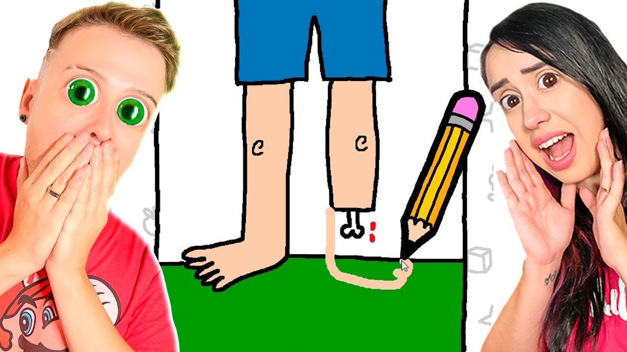 DESENHE as SITUAÇÕES MAIS ESTRANHAS para VENCER no JUST DRAW! Just Draw