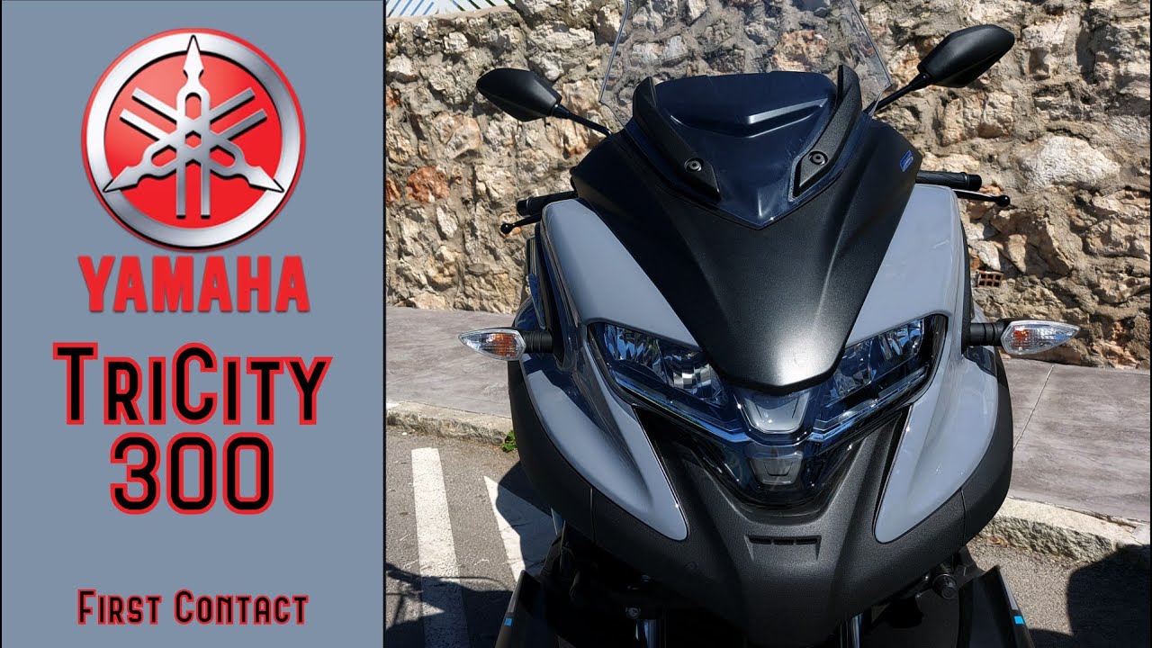 Yamaha TriCity 300 - First Contact - VLOG243 [4K]