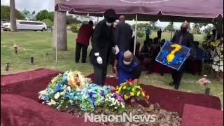 Veteran broadcaster Dennis Johnson was laid to rest