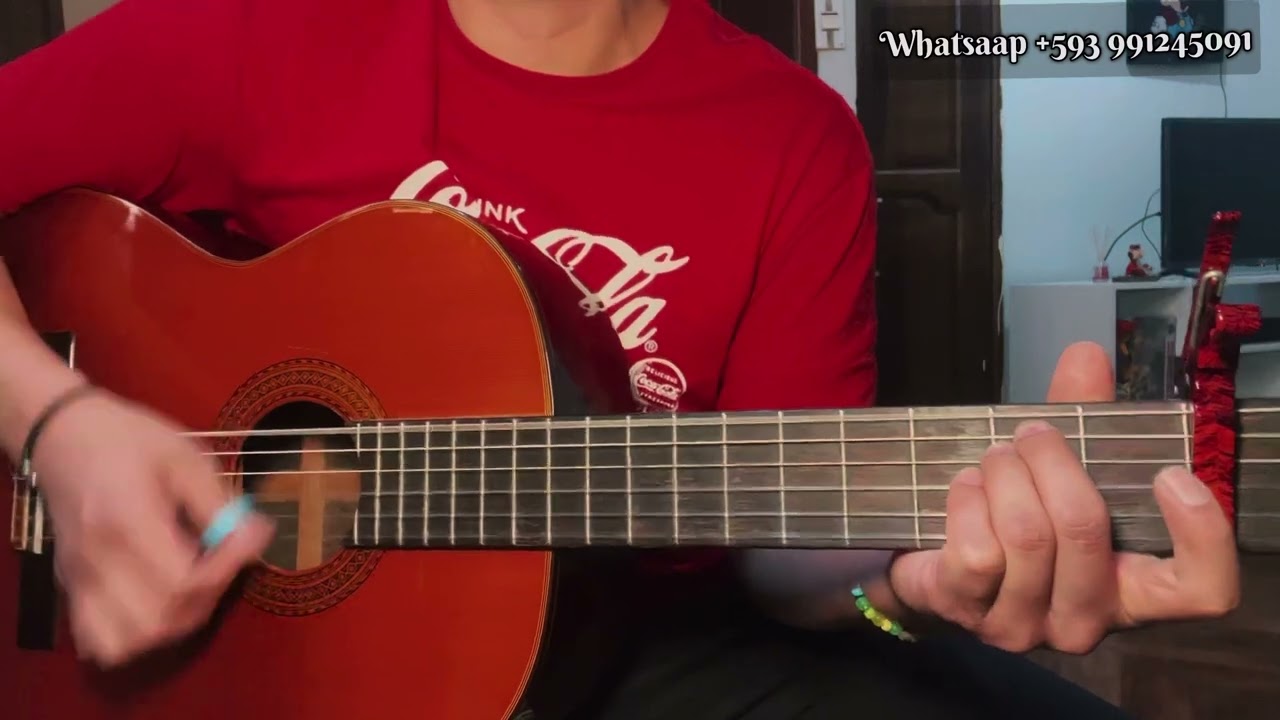 Rosita Mi Amor - GUITARRA TUTORIAL - Patricio Chamba Sanjuanito Como Tocar Ritmo + Acordes 🇪🇨