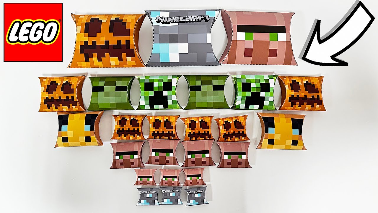 Mystery Lego Minecraft 25 RANDOM BOX Opening! YouTube