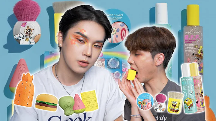 Trying this Spongebob makeup I got like a year ago...
