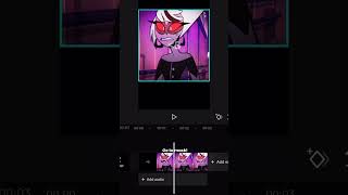 Curved Borders Tutorial! #capcut #tutorial #edit #hazbinhotel #fast