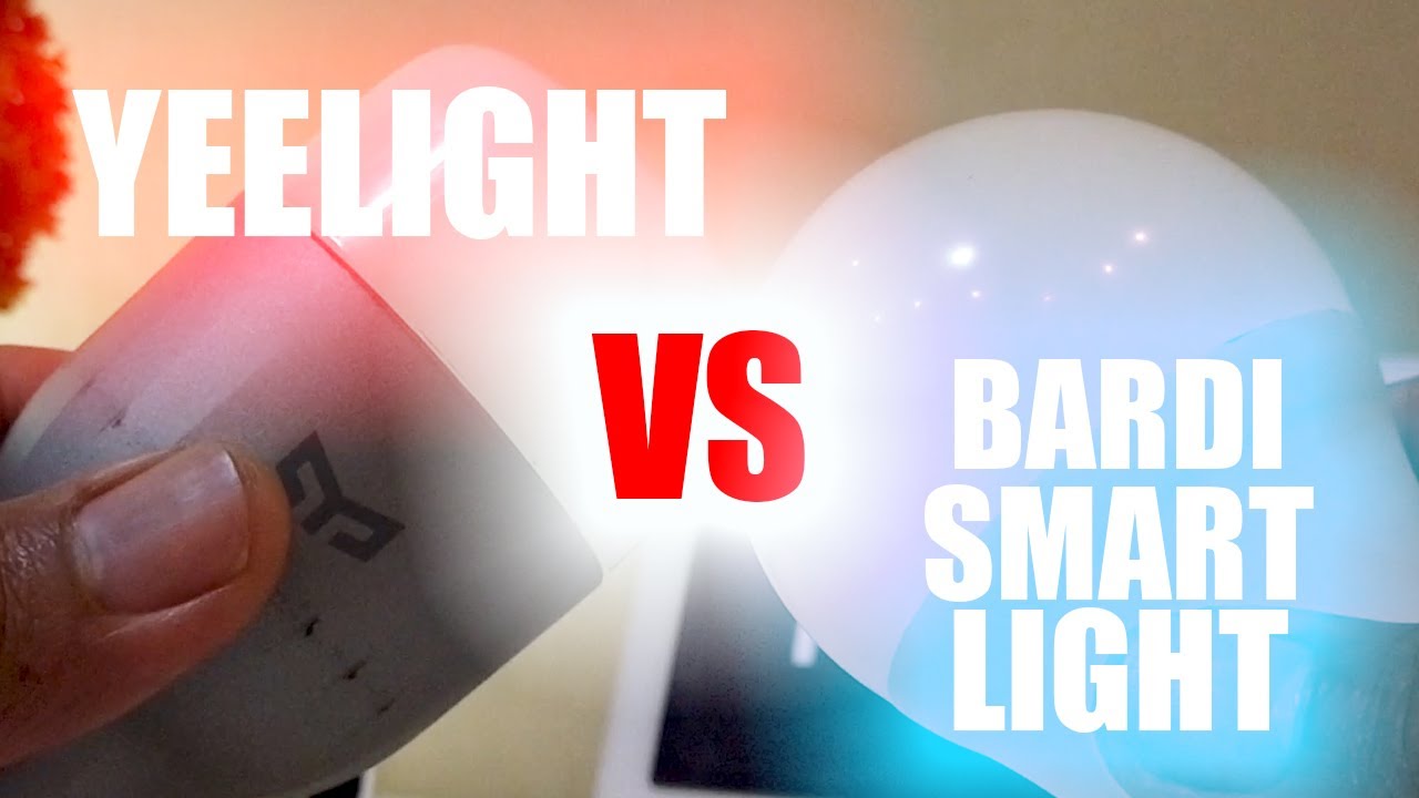 Lampu Bardi Smart Light VS Yeelight RGB (Lampu 9 Watt) - Smart Home