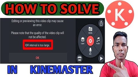 IDR interbal is to large problem solve!IDR interbal too large|