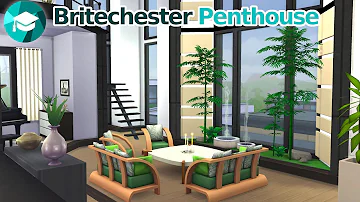 Family Penthouse in Britechester  👨‍👩‍👦 🏙️ - Sims 4 Speed Build ( Stop Motion | No CC )