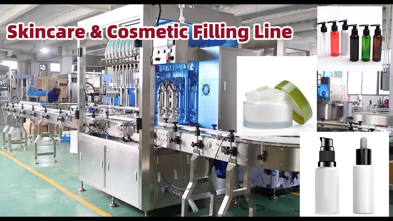 One Filling & Capping Line for Cream, Lotion & Serum | Easy Changeover