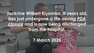 Jackrine Wilbert Kiyombo is Going Home After a Successful Heart Surgery || 7 March 2025