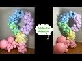 Pastel Organic Balloon Decoration