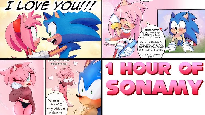 209 Sonic Comic Dub Uh Oh Sonic Sendo Romantico by Evay Sonamy