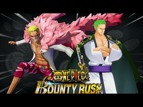 GOD TIER DUO | 6★ Wano Zoro + Doflamingo Gameplay in Top ...