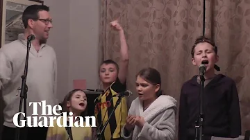 Family's lockdown adaptation of Les Misérables song goes viral